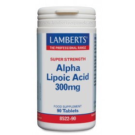 Lamberts Ácido Alfa-Lipoico 300mg 90 tabletas | Farmacia Tuset.