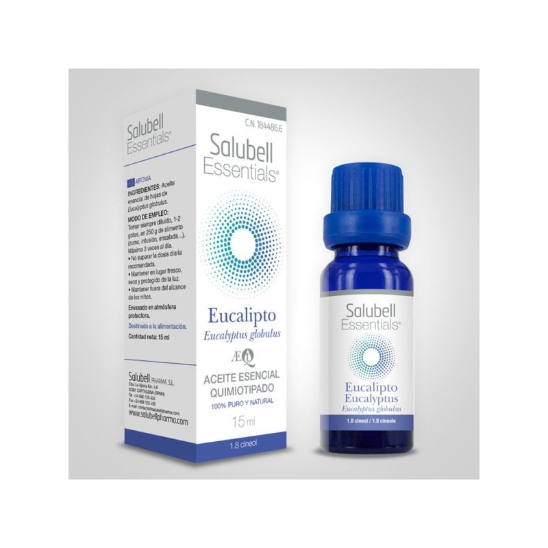 Salubell Essentials Aceite Esencial Eucalipto (15 ml) | Farmacia Tuset