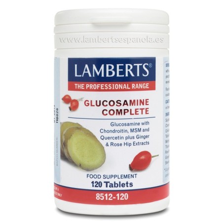 Lamberts Glucosamina Completa 120 tabletas | Farmacia Tuset