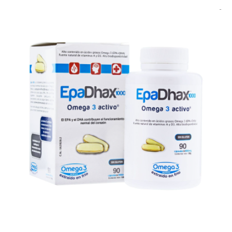 EpaDhax Omega 3 Activo 1000mg (90 caps) | Farmacia Tuset