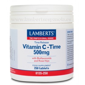 Lamberts Vitamina C 500MG 250Tabletas | Farmacia Tuset