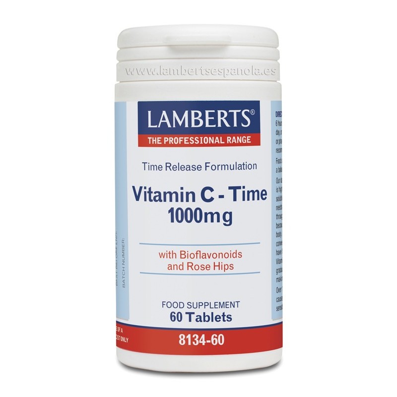 Lamberts Vitamin C-Time 1000mg 60 tabletas| Farmacia Tuset