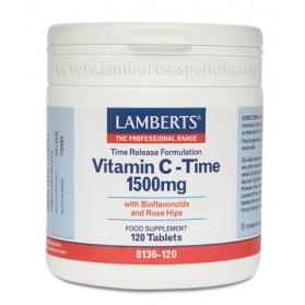 Lamberts Vitamin C-Time 1500mg 120 tabletas| Farmacia Tuset