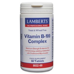 Lamberts Complejo Vitamina B100 60 tabletas |Farmacia Tuset