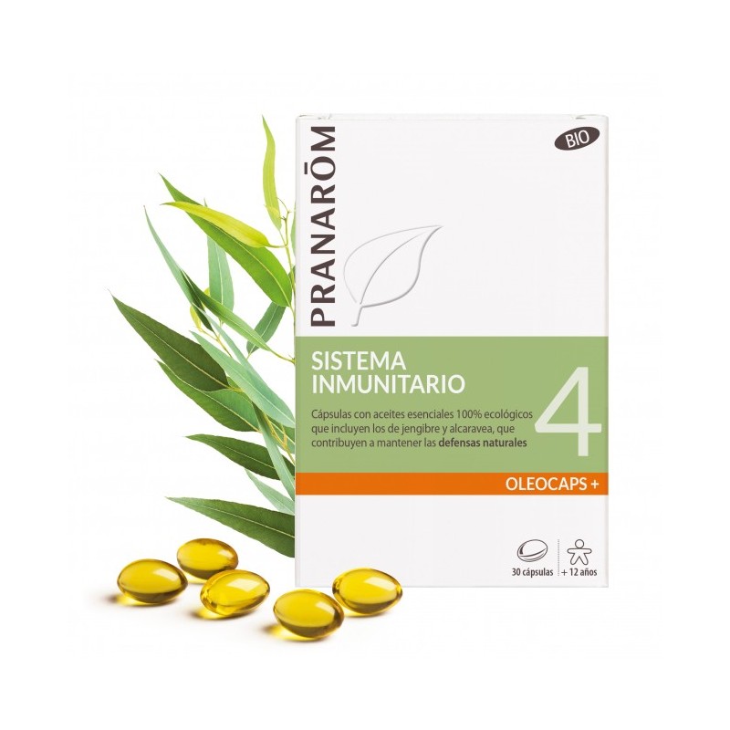 Pranarom Oleocaps 4 Sistema Immunitario BIO (30 caps) | Farmacia Tuset