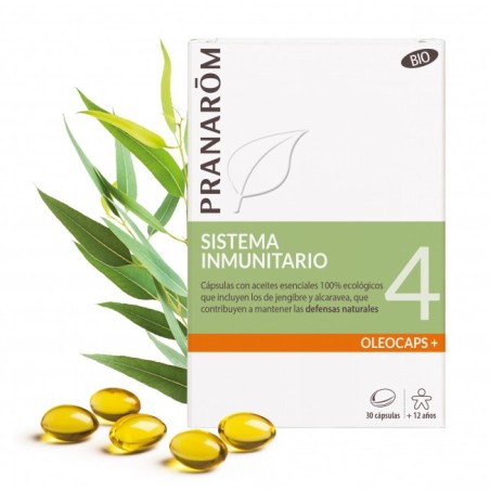 Pranarom Oleocaps 4 Sistema Immunitario BIO (30 caps) | Farmacia Tuset