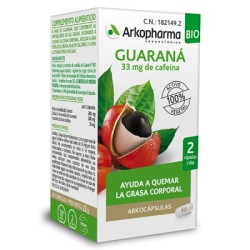 Arkopharma Arkocapsulas Guaraná BIO (40 caps) | Farmacia Tuset