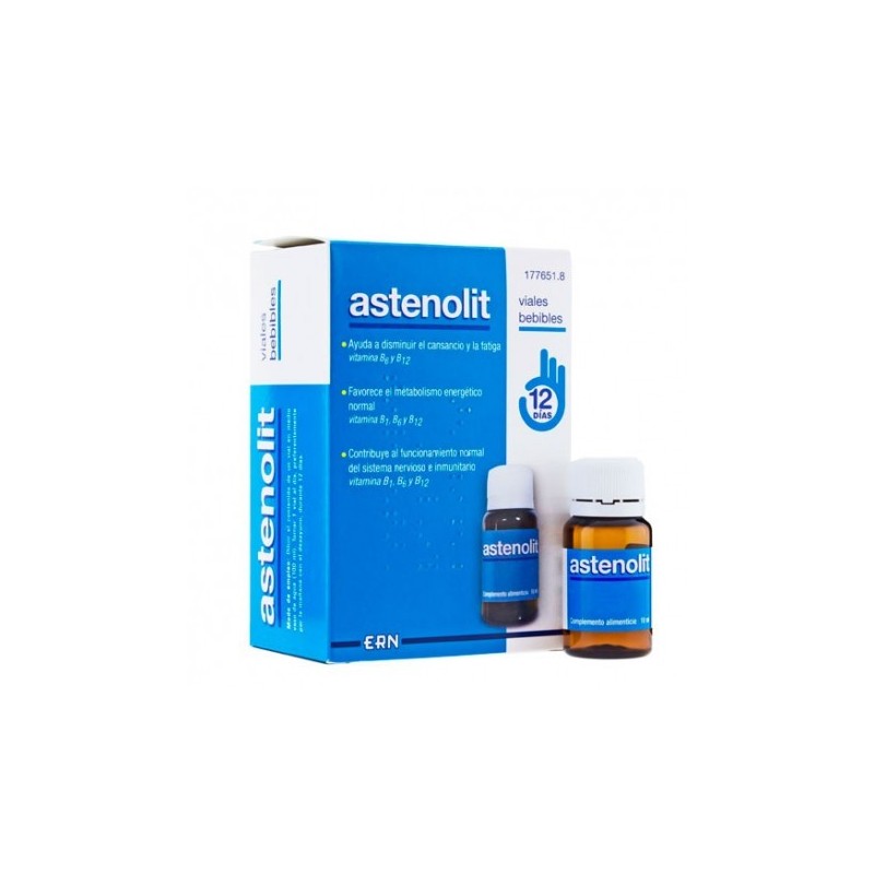 Astenolit Viales Bebibles (12 viales) | Farmacia Tuset