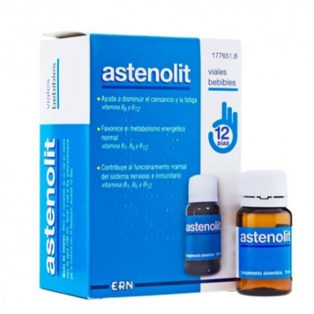 Astenolit Viales Bebibles (12 viales) | Farmacia Tuset