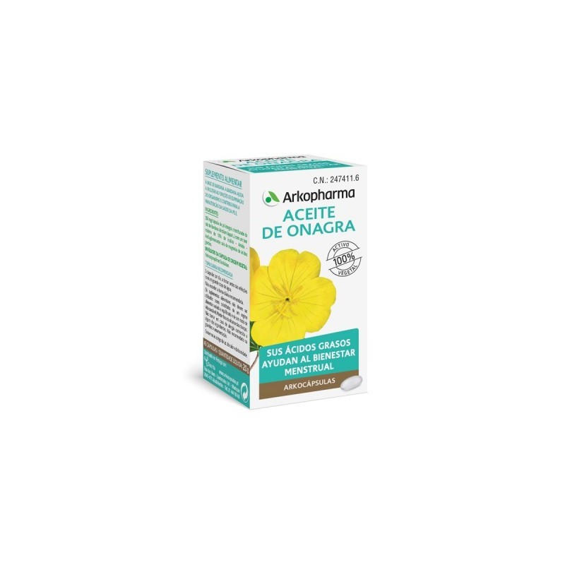 Arkopharma Arkocapsulas Aceite Onagra BIO (50 caps) | Farmacia Tuset