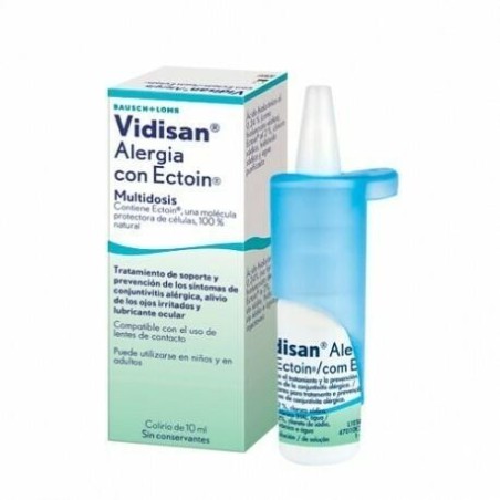 Vidisan Alergia con Ectoin Colirio (10 ml) | Farmacia Tuset