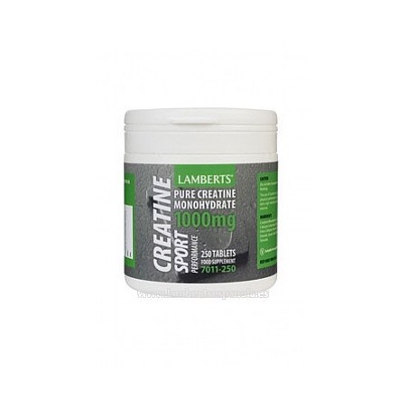 Lamberts Creatina 1000mg (250 comp) | Farmacia Tuset