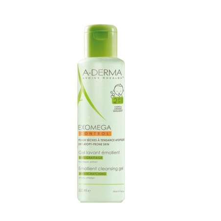 A-derma Exomega Control Gel Limpiador (500 ml) | Farmacia Tuset