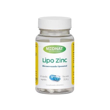 Mednat Lipo Zinc (60 caps) | Farmacia Tuset