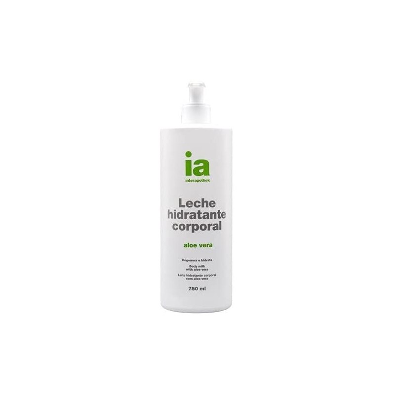 Interapothek leche corporal Aloe 750ml | Farmacia Tuset