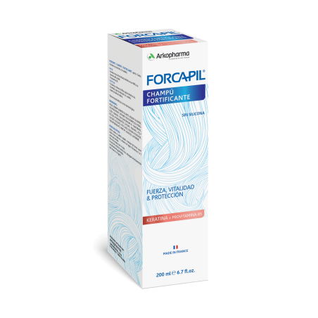 Forcapil Champú Fortificante con Keratina 200ml | Farmacia Tuset