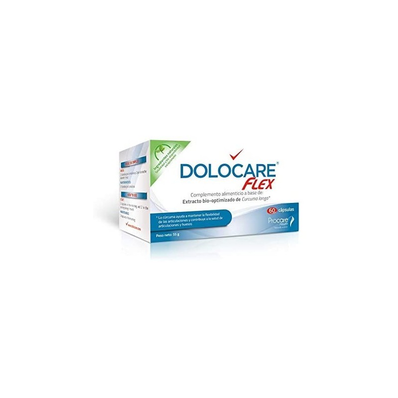 Dolocare Flex (60 cápsulas) | Farmacia Tuset