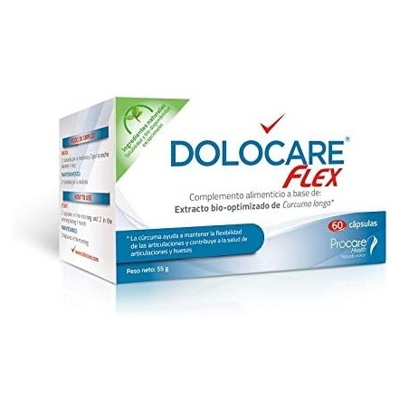 Dolocare Flex (60 cápsulas) | Farmacia Tuset