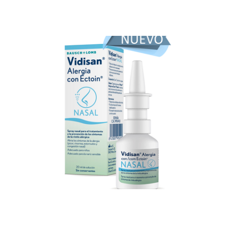 Vidisan Alergia con Ectoin spray nasal | Farmacia Tuset