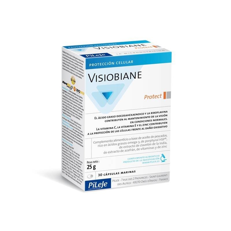 Pileje Visiobiane Protect (30 caps) | Farmacia Tuset