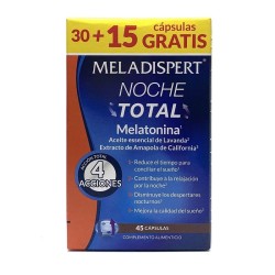 Meladispert noche total cápsulas | Farmacia Tuset