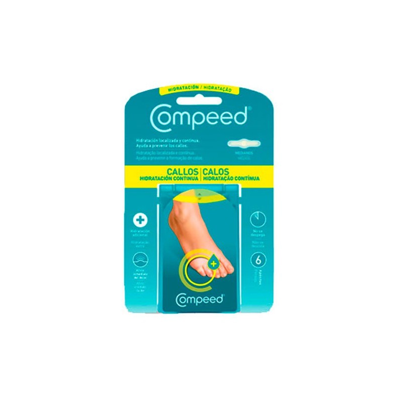 Compeed callos hidratación continua| Farmacia Tuset