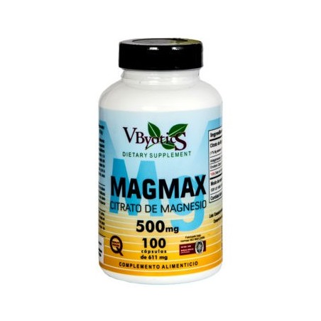 VByotics Magmax 500mg 100 cápsulas | Farmacia Tuset