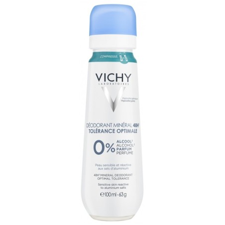 Vichy Desodorante Mineral 48h Bruma (100 ml) | Farmacia Tuset