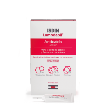 Isdin Lambdapil Anticaída Loción (20 monodosis) | Farmacia Tuset