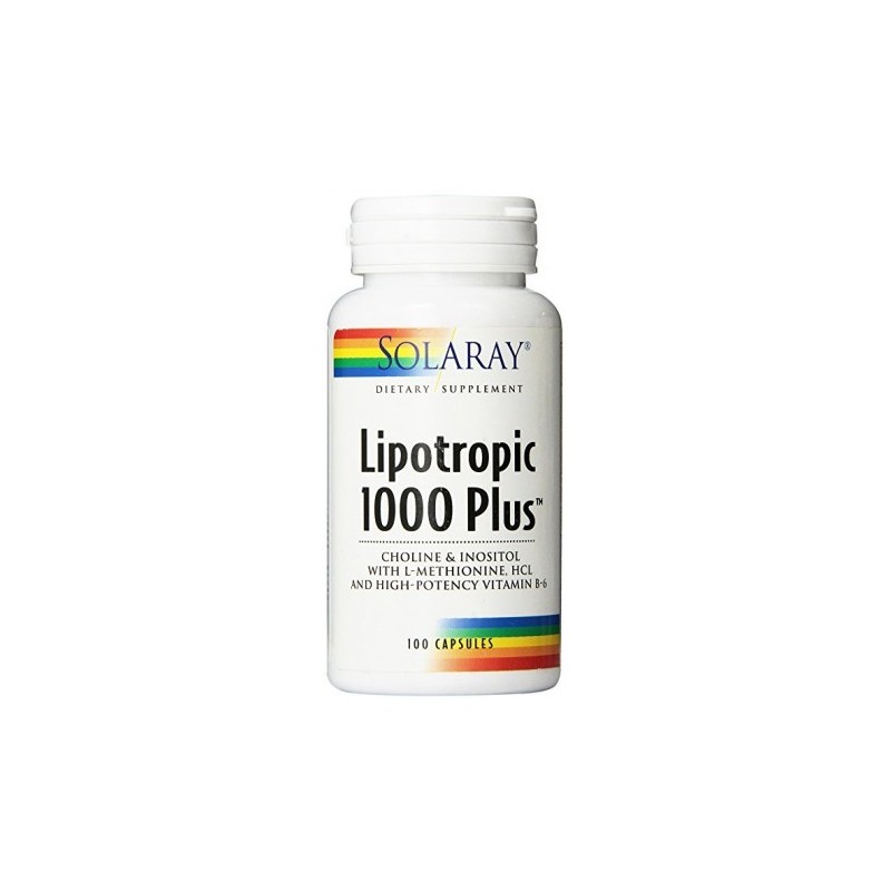 Solaray Lipotropic 1000 Plus (100 cápsulas) | Farmacia Tuset