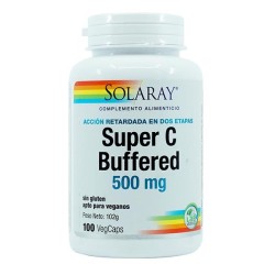 Solaray Super C Buffered (100 caps) | Farmacia Tuset