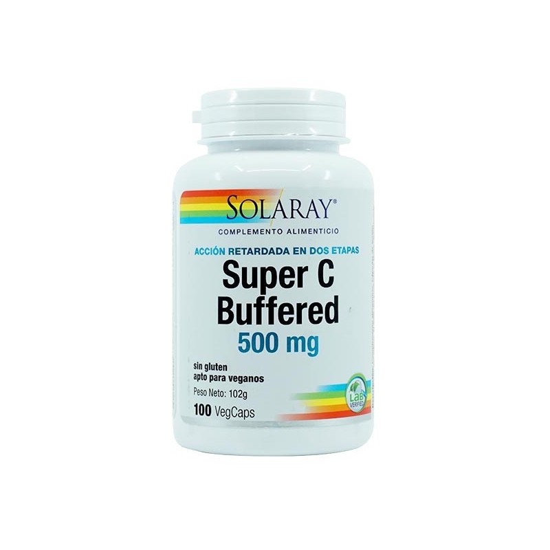 Solaray Super C Buffered (100 caps) | Farmacia Tuset