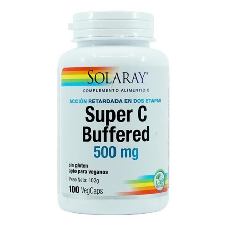 Solaray Super C Buffered (100 caps) | Farmacia Tuset