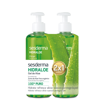 Sesderma Hidraloe Duplo Gel de Aloe Vera (2 x 250 ml) | Farmacia Tuset