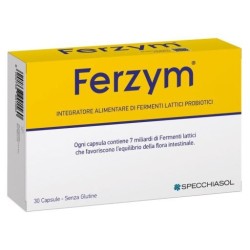 Specchiasol Ferzym Plus (30 cápsulas) | Farmacia Tuset