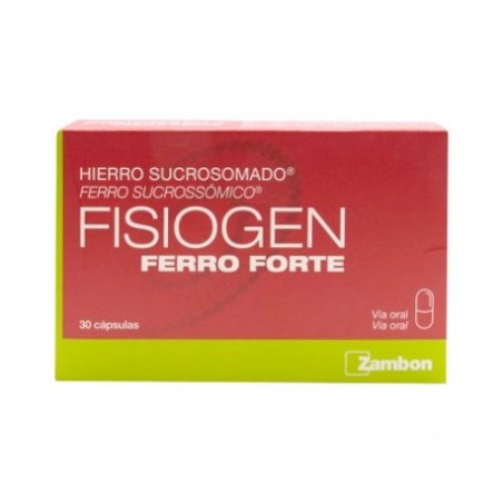 Fisiogen Ferro Forte (30 cápsulas) | Farmacia Tuset