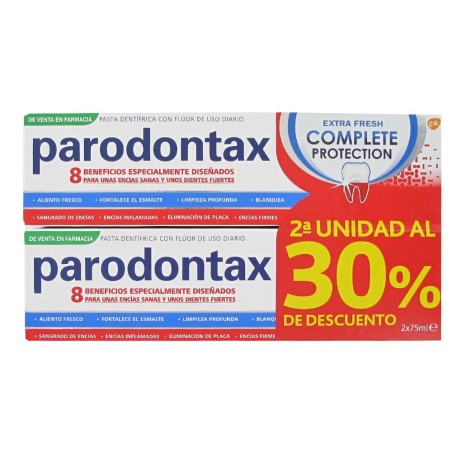 Parodontax Complete Protection  Duplo (2 x 75 ml) | Farmacia Tuset