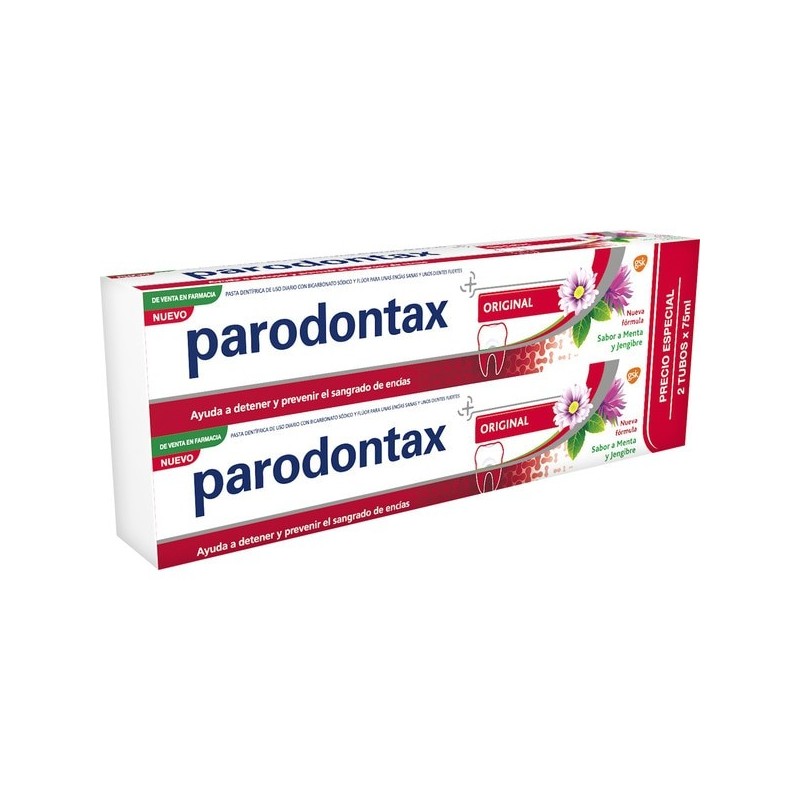 Parodontax original duplo 2x75 ml.| Farmacia Tuset