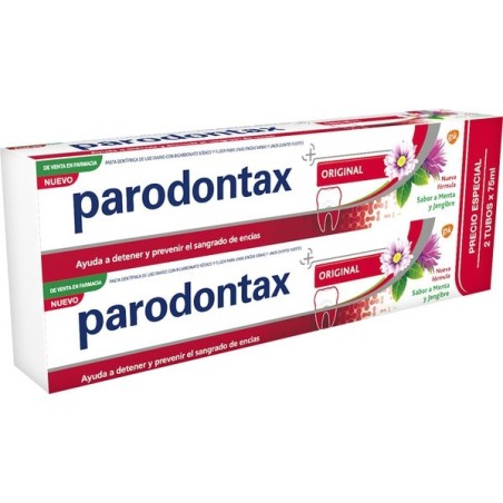 Parodontax original duplo 2x75 ml.| Farmacia Tuset