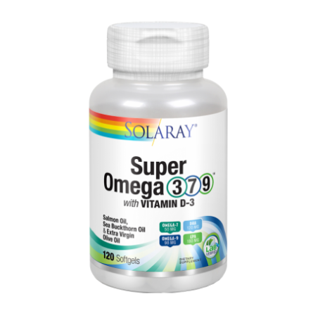 Solaray Super Omega 3-7-9 (120 perlas) | Farmacia Tuset