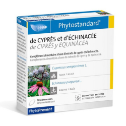 Pileje Phytostandard Ciprés y Equinácea (30 comp) | Farmacia Tuset