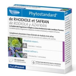 Pileje Phytostandard Rodiola y Azafrán (30 comp) | Farmacia Tuset