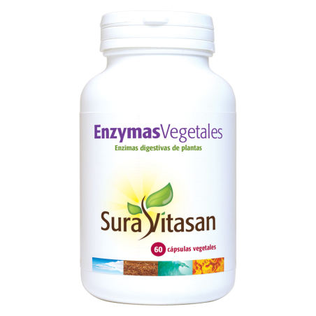 Sura Vitasan Enzymas Vegetales (60 cápsulas) | Farmacia Tuset