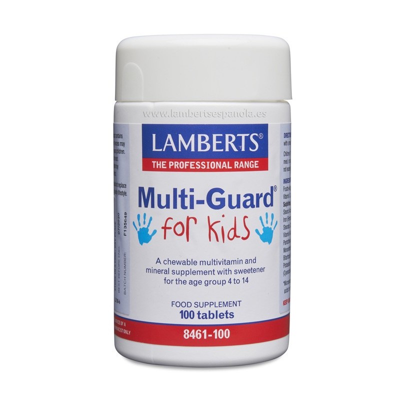 Lamberts Multi-Guard For Kids (100 comp) | Farmacia Tuset