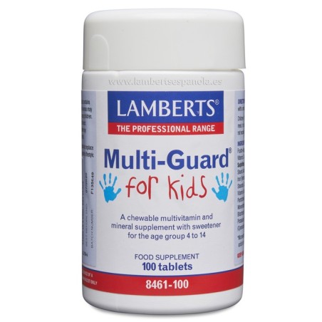 Lamberts Multi-Guard For Kids (100 comp) | Farmacia Tuset