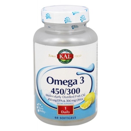 Kal Omega 3 450/300 (60 perlas) | Farmacia Tuset