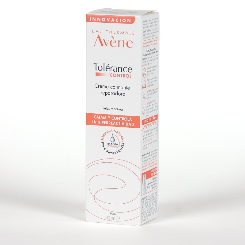 Avène Tolerance Control Crema Calmante (40 ml) | Farmacia Tuset