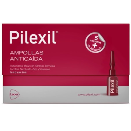 Pilexil Ampollas Anticaída (15 ampollas + REGALO) | Farmacia Tuset