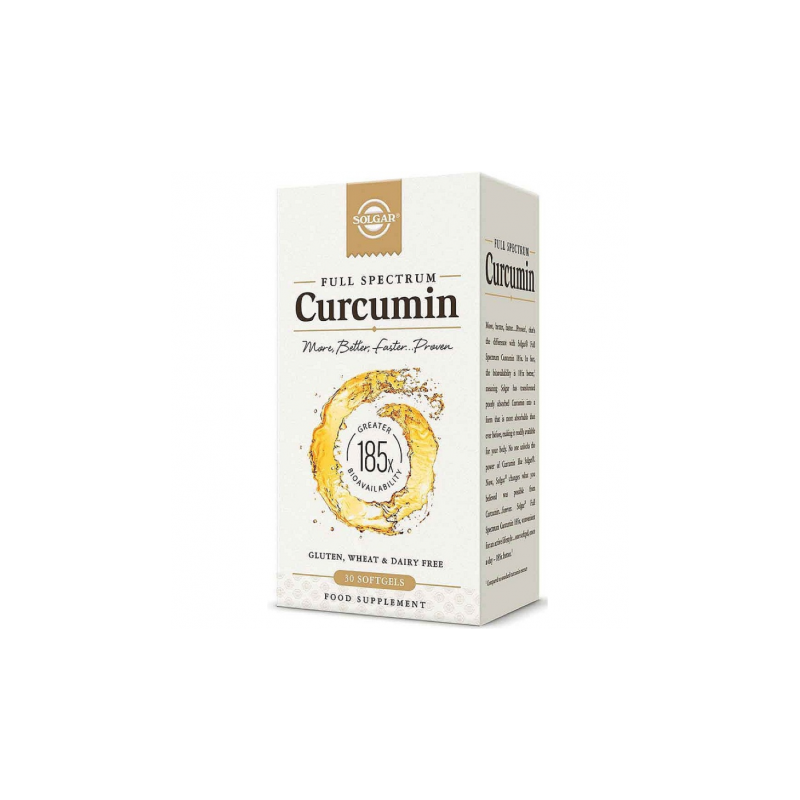 Solgar Full Spectrum Curcumin (30 perlas) | Farmacia Tuset