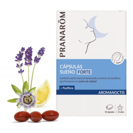 Pranarom Aromanoctis Cápsulas Sueño Forte (30 caps) | Farmacia Tuset